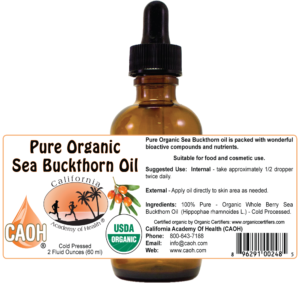 organic sea buckthorn oil by CAOH.com